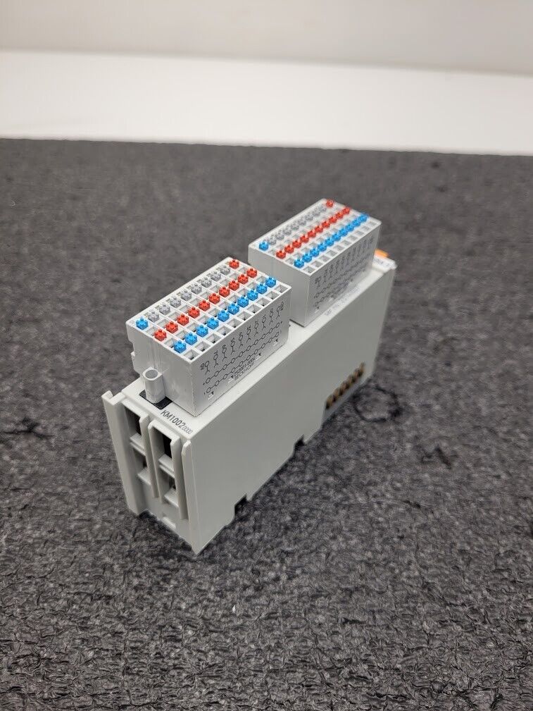 BECKHOFF KM1002 16x Channel Digital Input Module +2x ZS2001-0004 24VDC