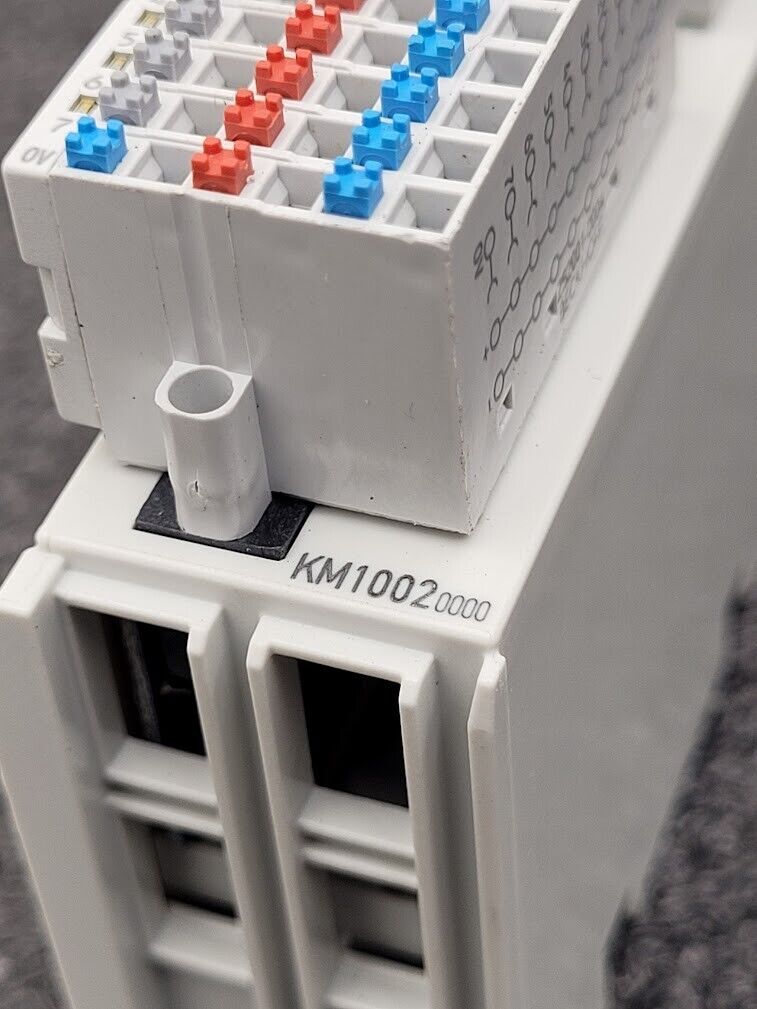 BECKHOFF KM1002 16x Channel Digital Input Module +2x ZS2001-0004 24VDC