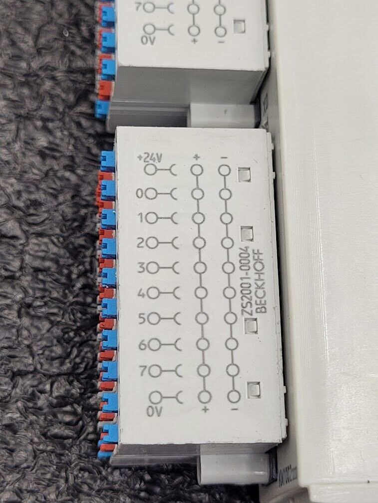 BECKHOFF KM1002 16x Channel Digital Input Module +2x ZS2001-0004 24VDC