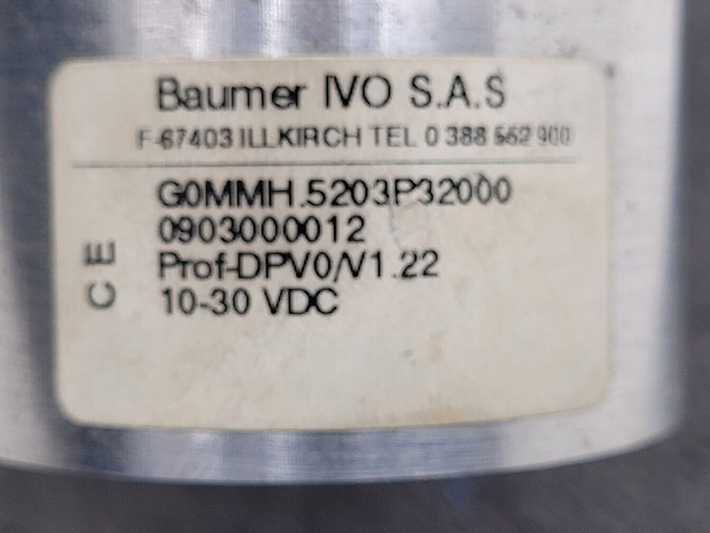 Baumer Rotary Hollow Shaft Absolute Encoder Profibus 8192 PPR 14mm hole 10-30VDC