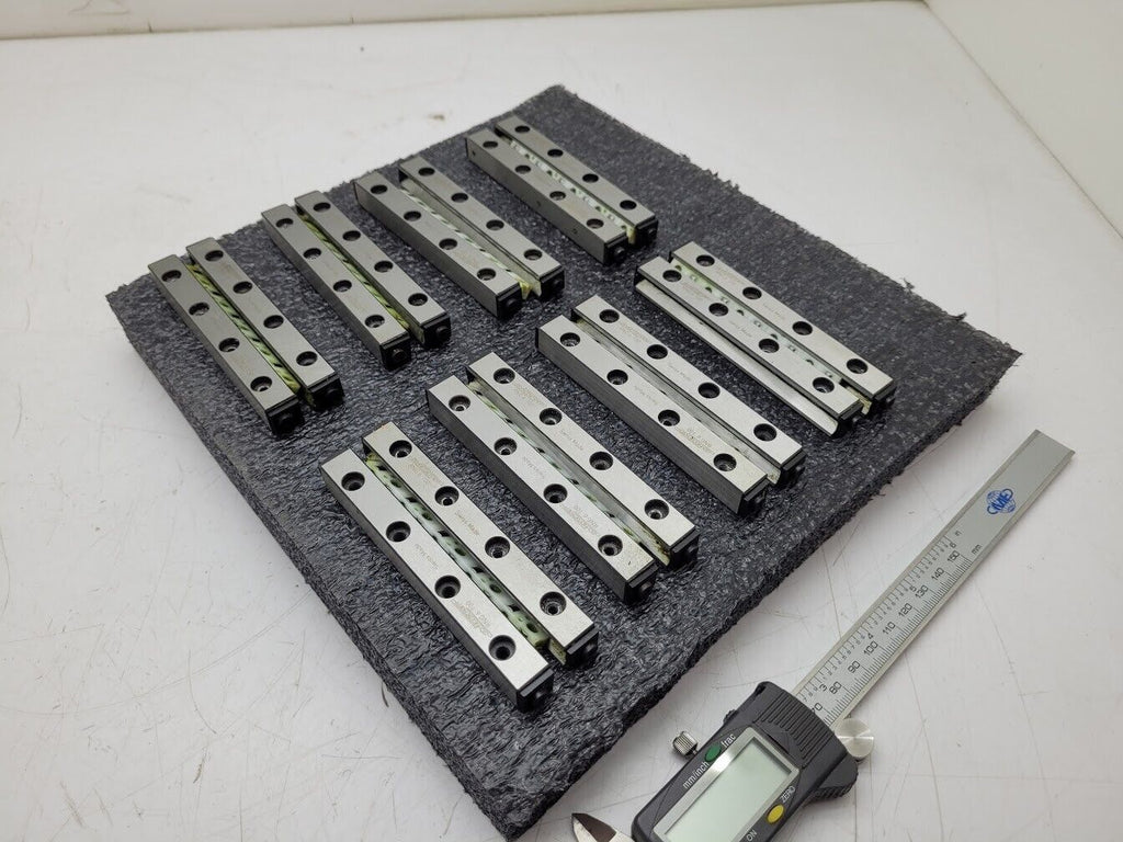 8x Schneeberger RNG 6 100 Linear Bearings Stage Guide Cross Roller Guideway
