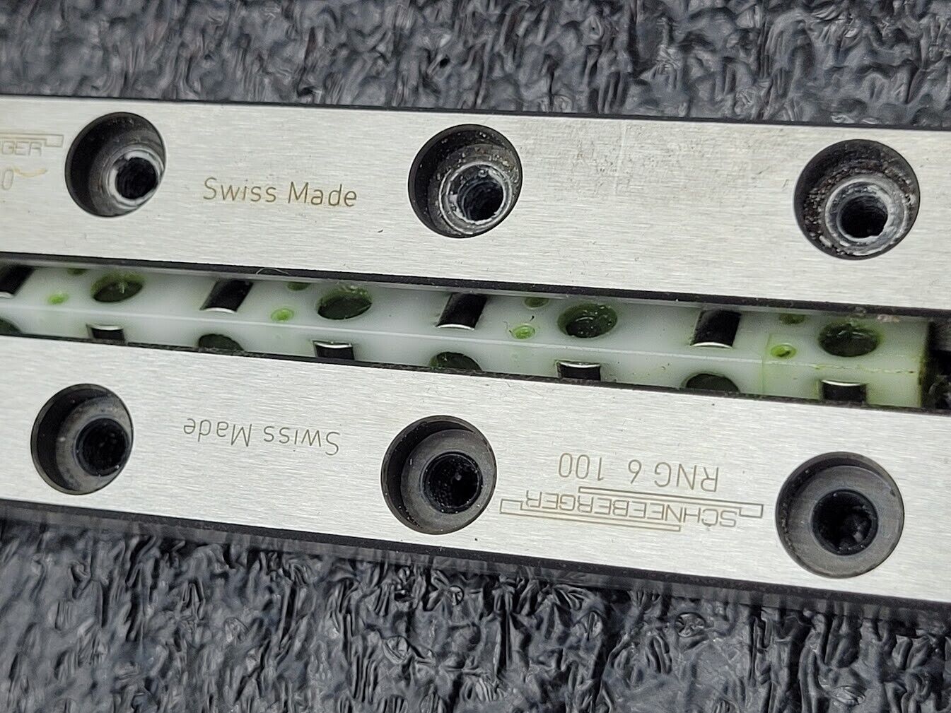 8x Schneeberger RNG 6 100 Linear Bearings Stage Guide Cross Roller Guideway