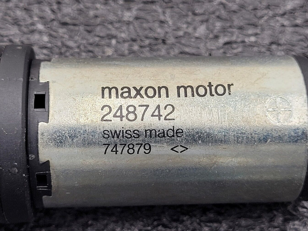 Maxon DC Gearmotor 248742 24VDC 15W 6:1 Gearhead 6000RPM 6mm Output Shaft