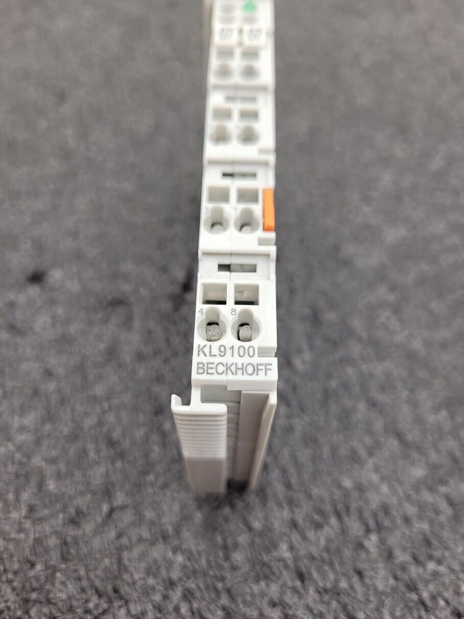 Beckhoff KL9100 Voltage Supply Terminal 24VDC 10A