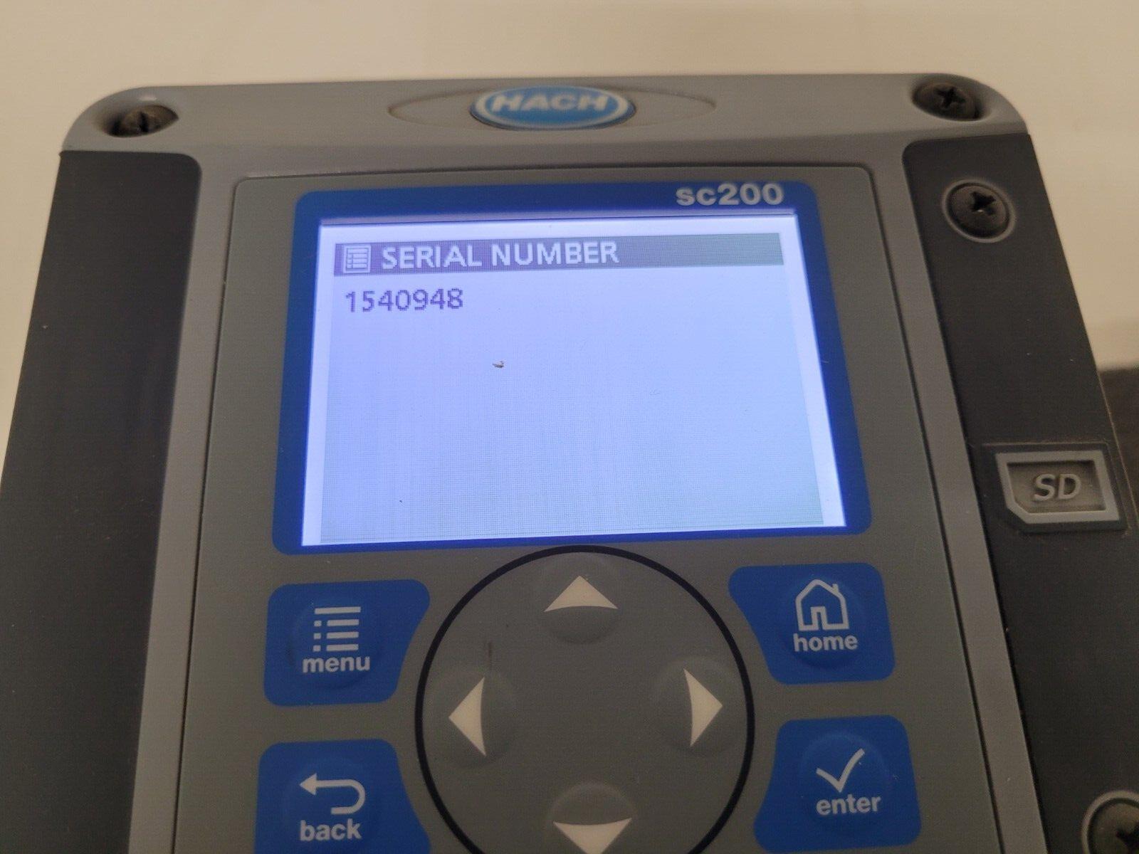 Hach LXG325 TSS HT sc Suspended Solids Inline Sensor High Temp Tested Working C