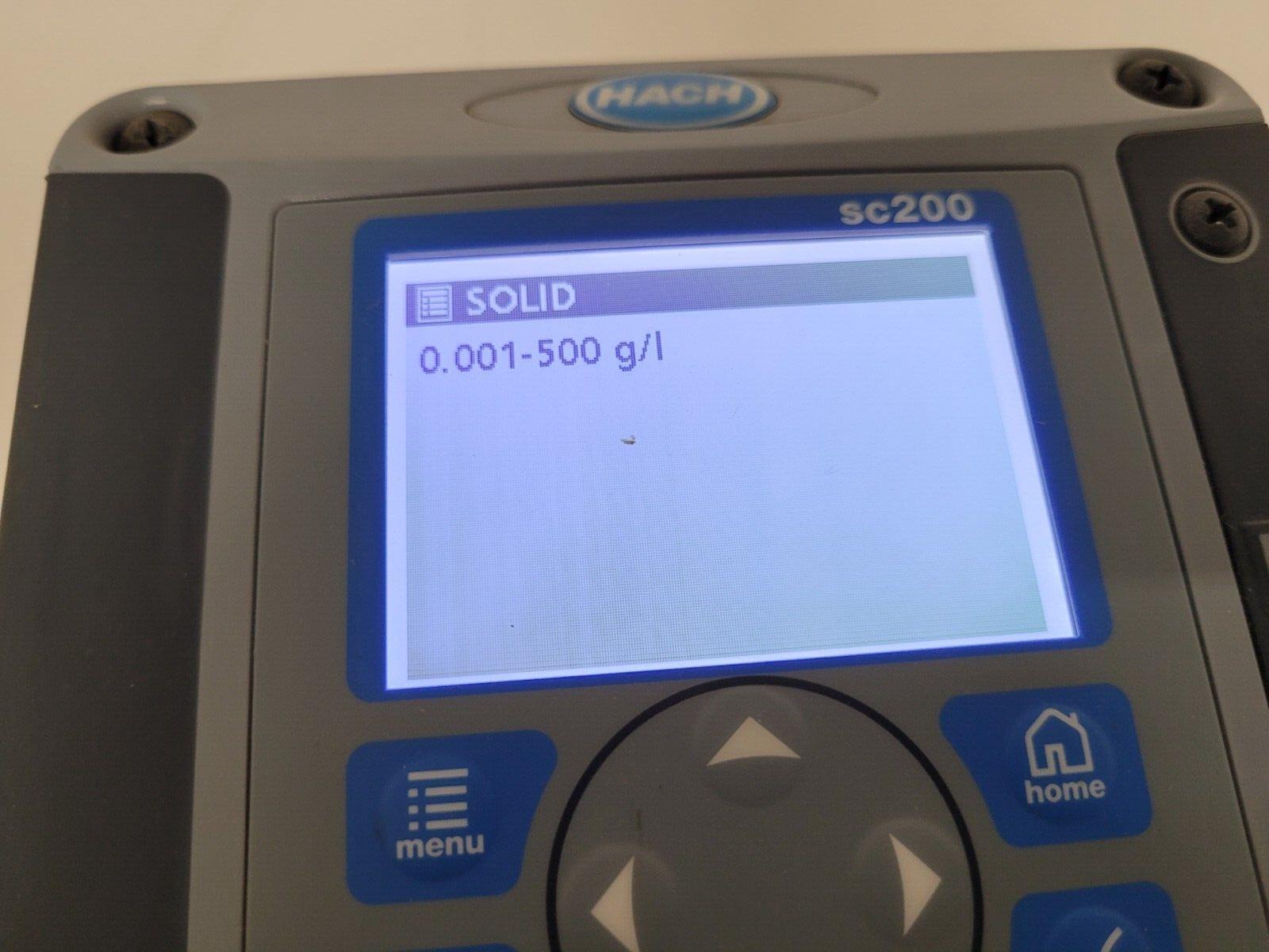 Hach LXG325 TSS HT sc Suspended Solids Inline Sensor High Temp Tested Working C