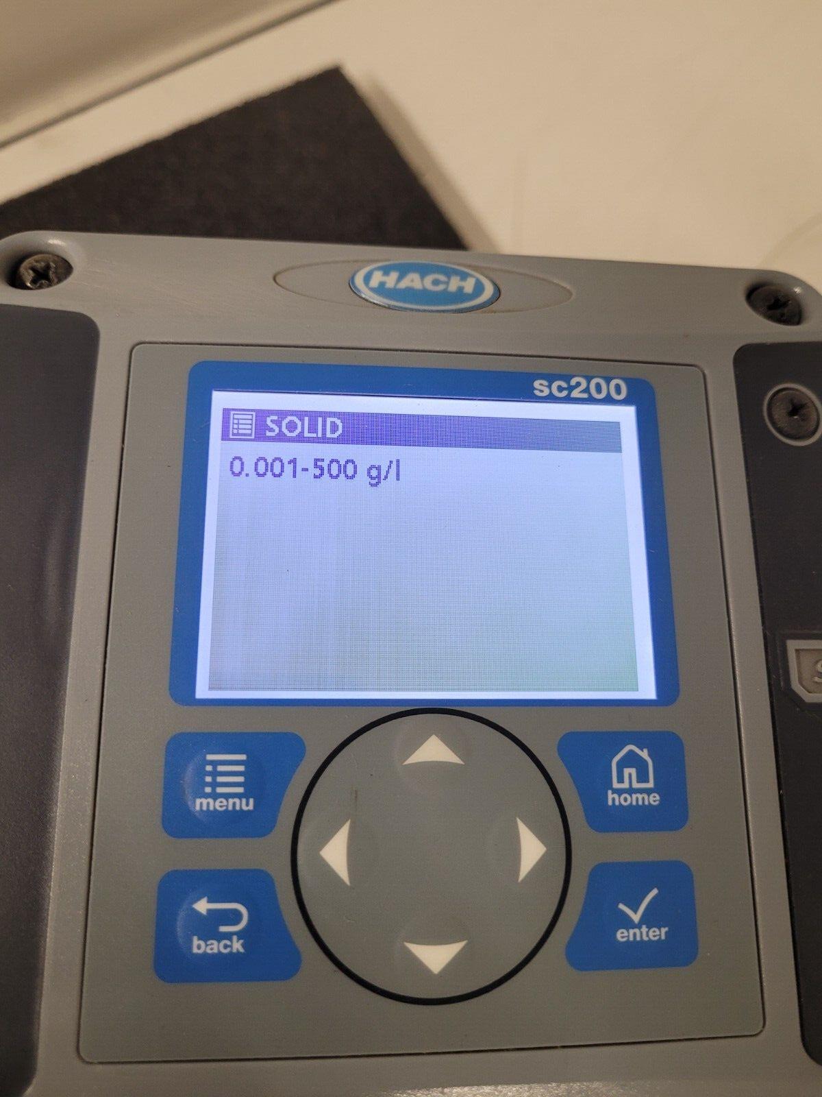 Hach LXG325 TSS HT sc Suspended Solids Inline Sensor High Temp Tested Working E