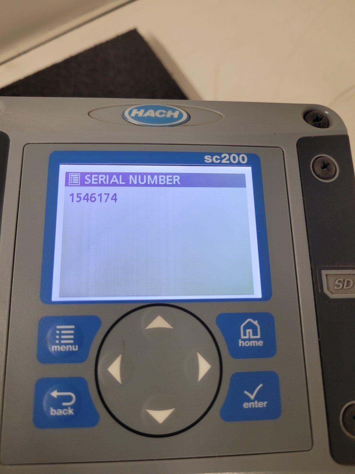 Hach LXG325 TSS HT sc Suspended Solids Inline Sensor High Temp Tested Working E