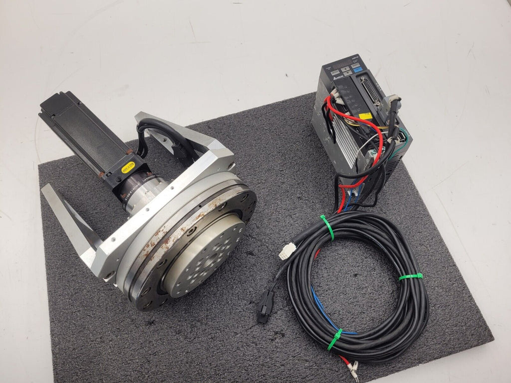 Delta ECMA-C20604RS Servo ASD-B2-0421-B 400W Drive Apex AD090-P1 100:1 Ratio