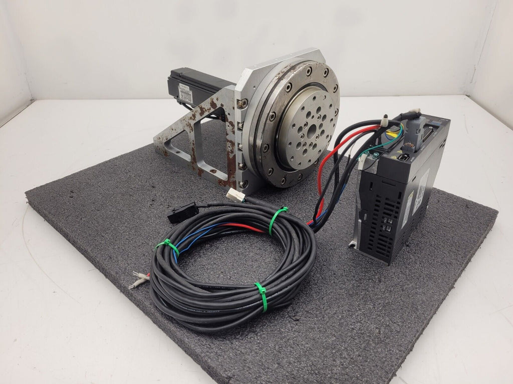 Delta ECMA-C20604RS Servo ASD-B2-0421-B 400W Drive Apex AD090-P1 100:1 Ratio