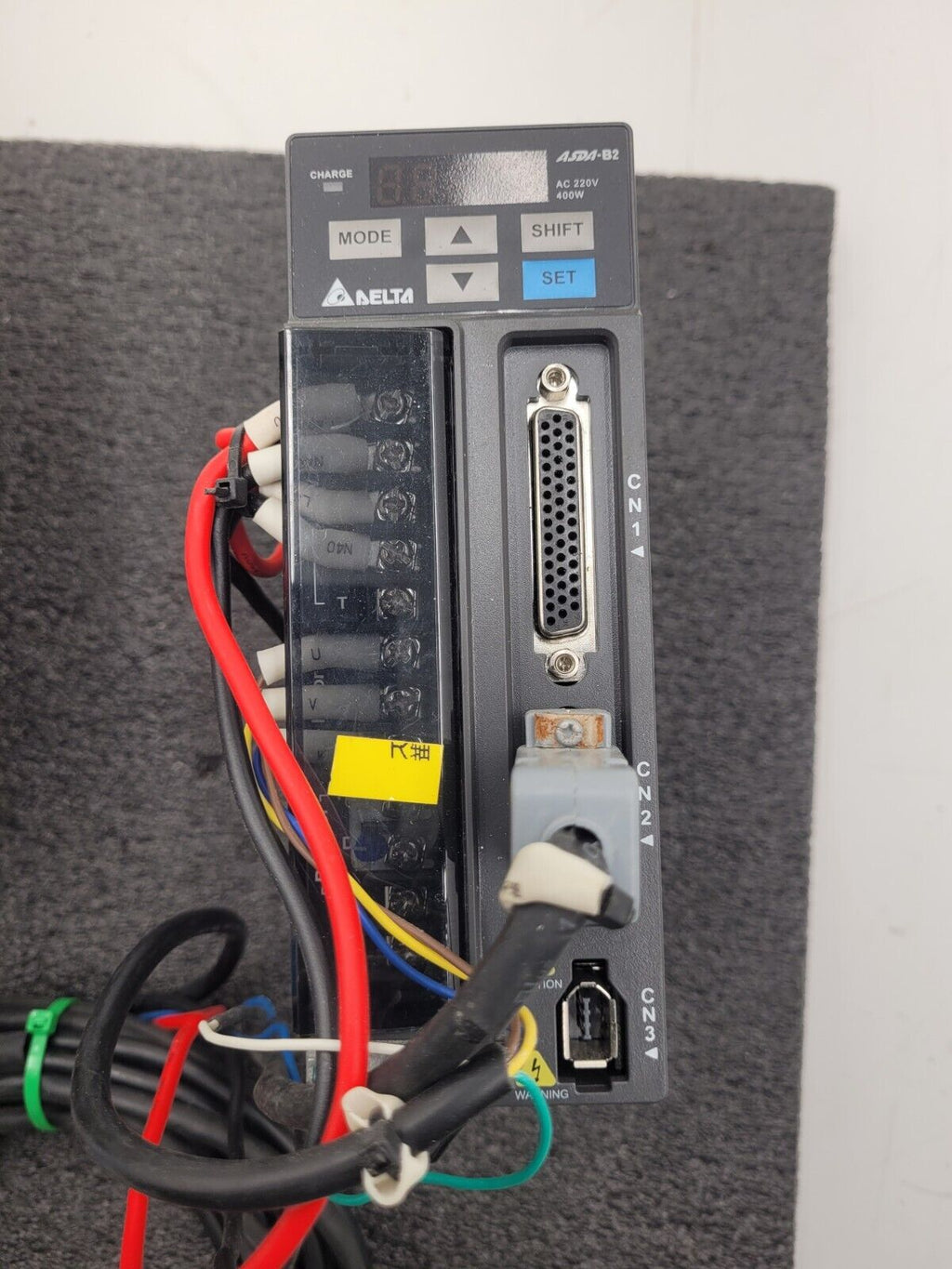 Delta ECMA-C20604RS Servo ASD-B2-0421-B 400W Drive Apex AD090-P1 100:1 Ratio