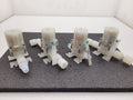 4x AMAT Furon High Purity Valve 1107510-001 JV2-F1212NC-B-1 3/4" Air Actuated