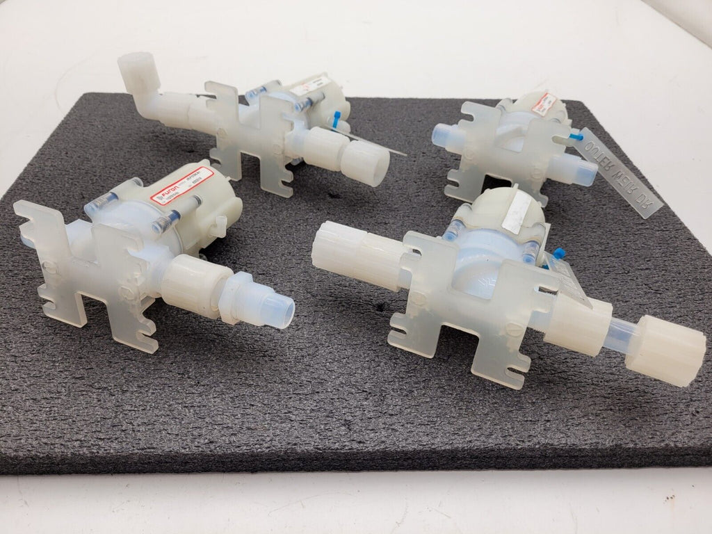 4x AMAT Furon High Purity Valve 1107510-001 JV2-F1212NC-B-1 3/4" Air Actuated