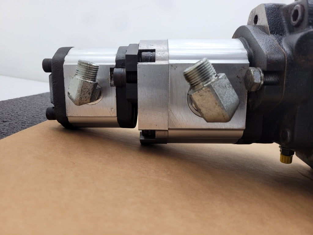 Poclain Hydraulics B47581S 3x Hydraulic Pump Stack CCW Rotation B