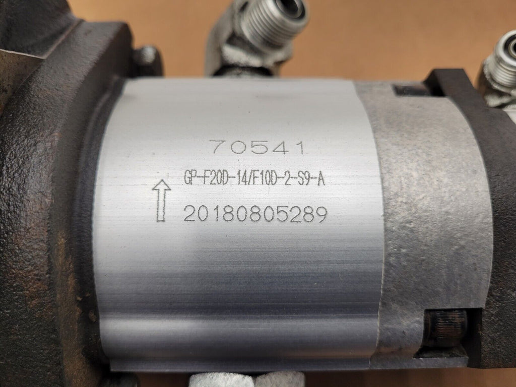 Poclain Hydraulics B47581S 3x Hydraulic Pump Stack CCW Rotation B