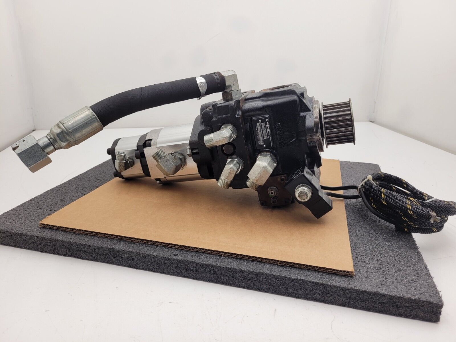 Poclain Hydraulics B47581S 3x Hydraulic Pump Stack CCW Rotation B