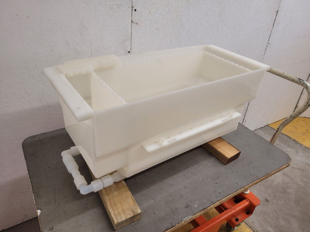 PTFE High Purity Liquid Bath Acid Rinse Tank  10"x10"x21" Tank Inside Unit C