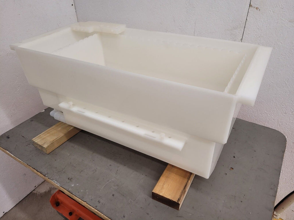 PTFE High Purity Liquid Bath Acid Rinse Tank  10"x10"x21" Tank Inside Unit C