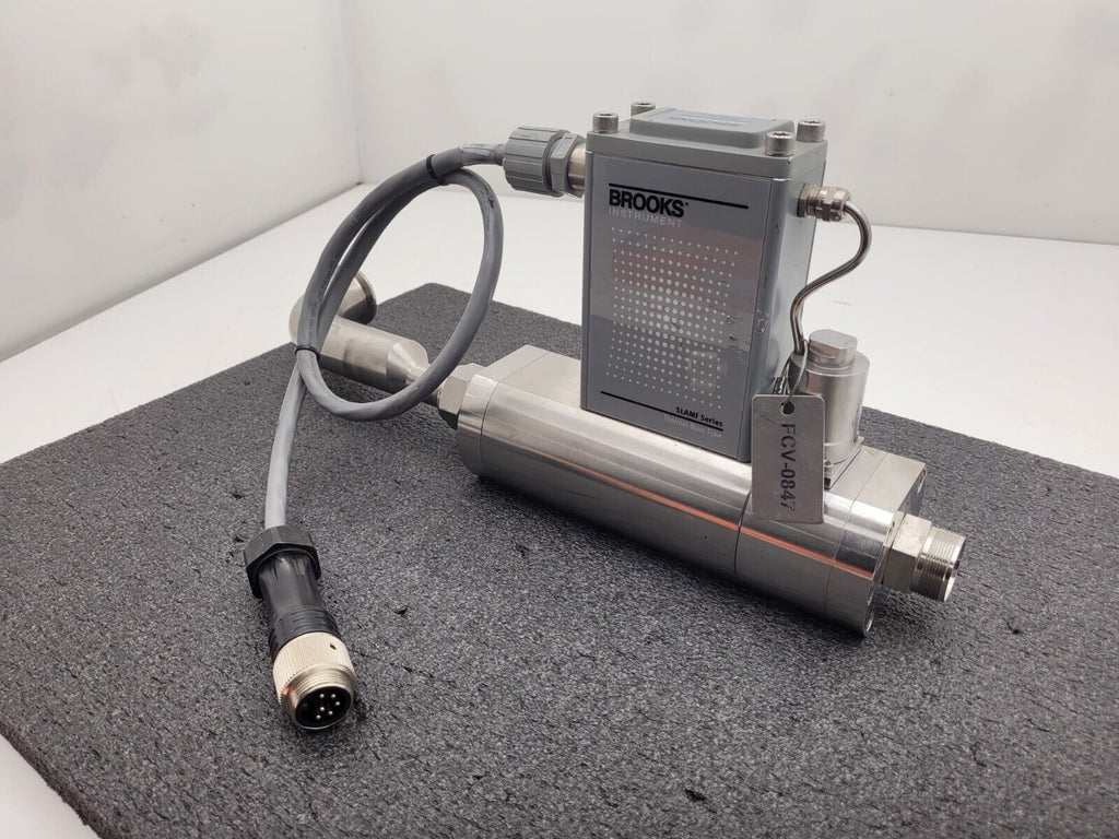 Brooks Thermal Mass Flow SlamF Series Flow Meter SLAMF53S2FJB2K2A3 N2 2000 SLPM