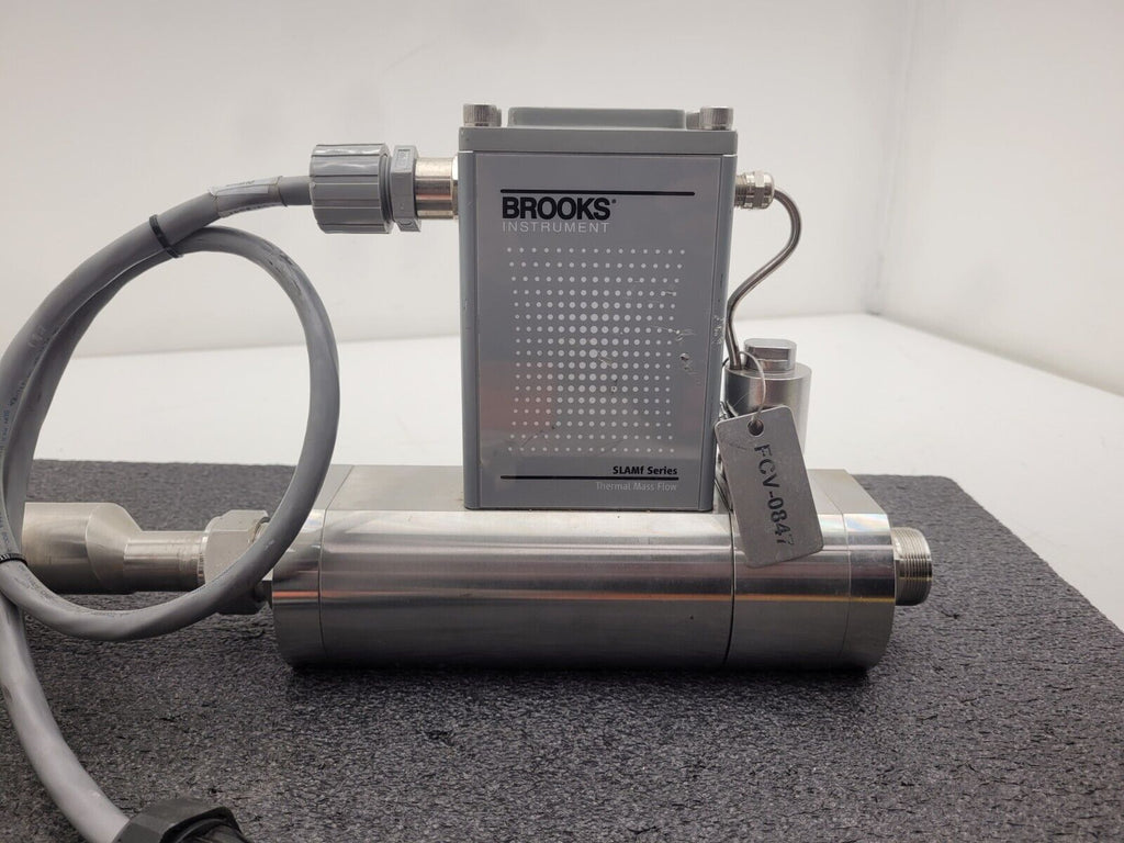 Brooks Thermal Mass Flow SlamF Series Flow Meter SLAMF53S2FJB2K2A3 N2 2000 SLPM