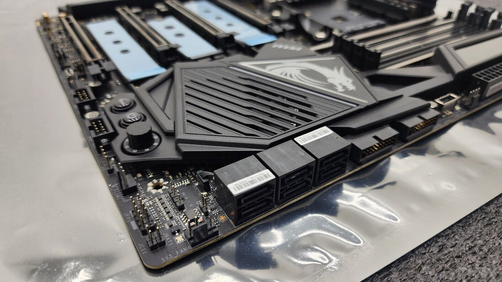 MSI MEG X570 GODLIKE Motherboard AMD AM4 DDR4 E-ATX Mainboard Parts or Repair