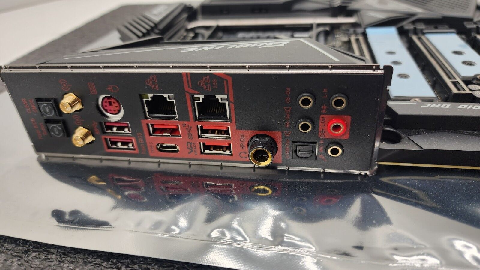 MSI MEG X570 GODLIKE Motherboard AMD AM4 DDR4 E-ATX Mainboard Parts or Repair