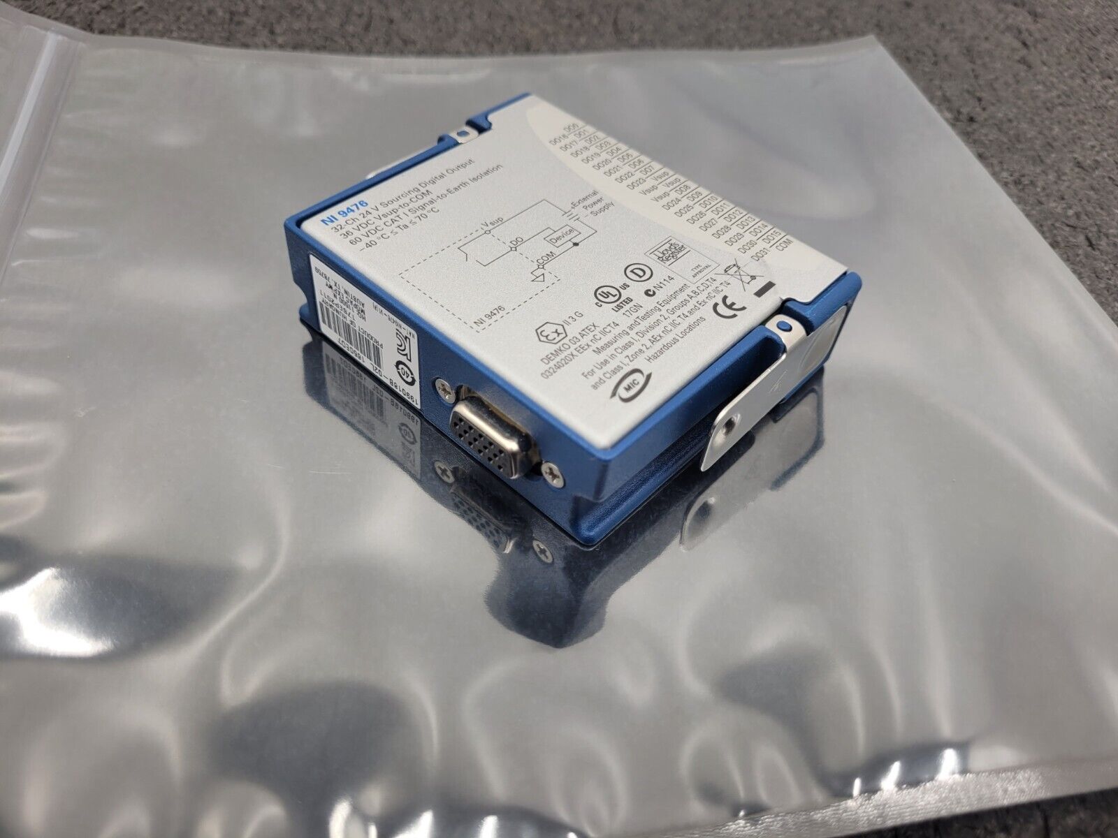 NI-9476 National Instruments NI 9476 32-CH 24V Sourcing Digital Output Module