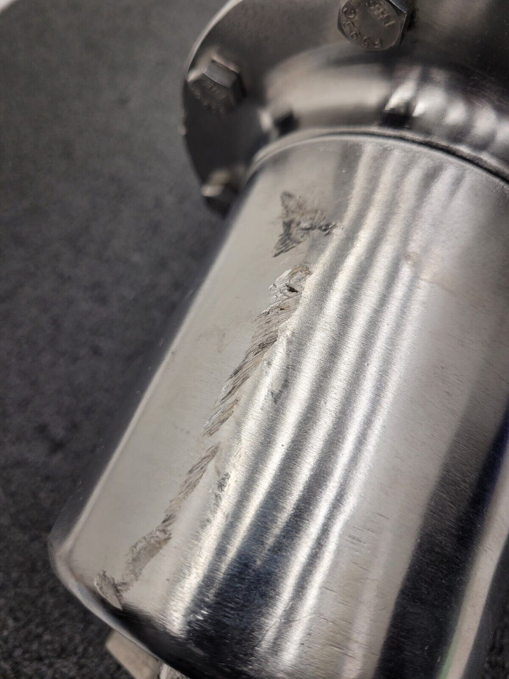 2" Sanitary Fitting 316L Stainless 100PSI Liquid Pressure Regulator 17806-147