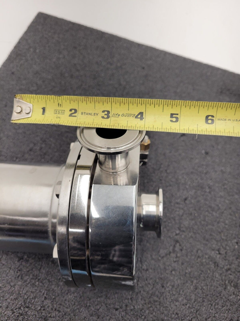 2" Sanitary Fitting 316L Stainless 100PSI Liquid Pressure Regulator 17806-147