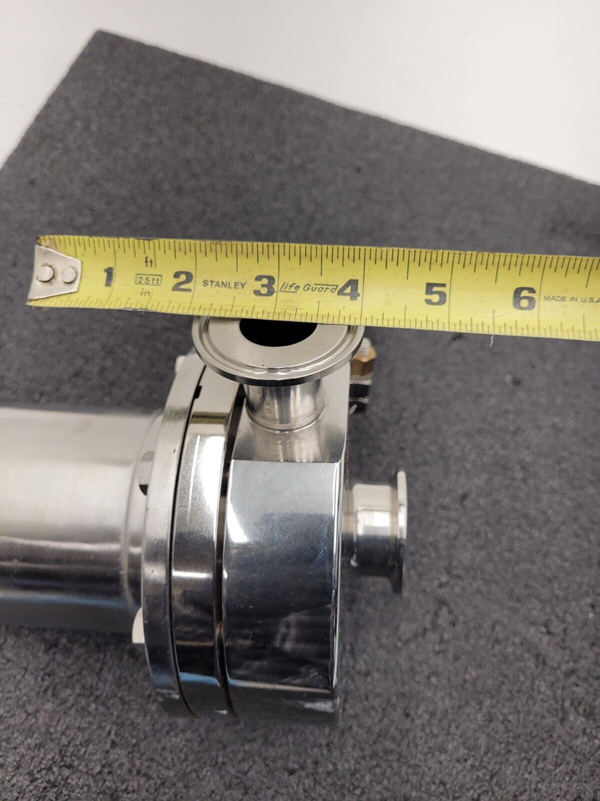 2" Sanitary Fitting 316L Stainless 100PSI Liquid Pressure Regulator 17806-147