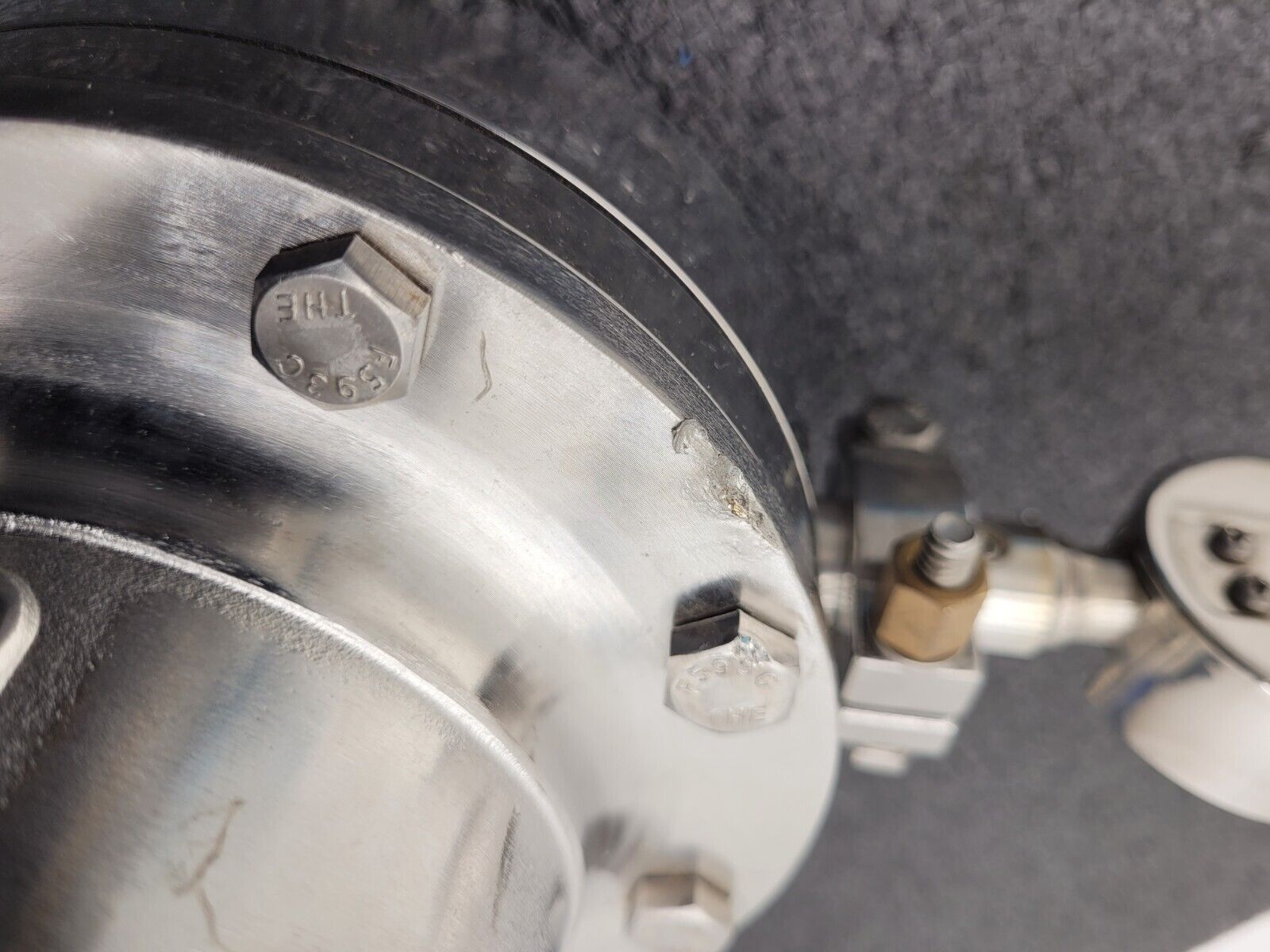 2" Sanitary Fitting 316L Stainless 100PSI Liquid Pressure Regulator 17806-147