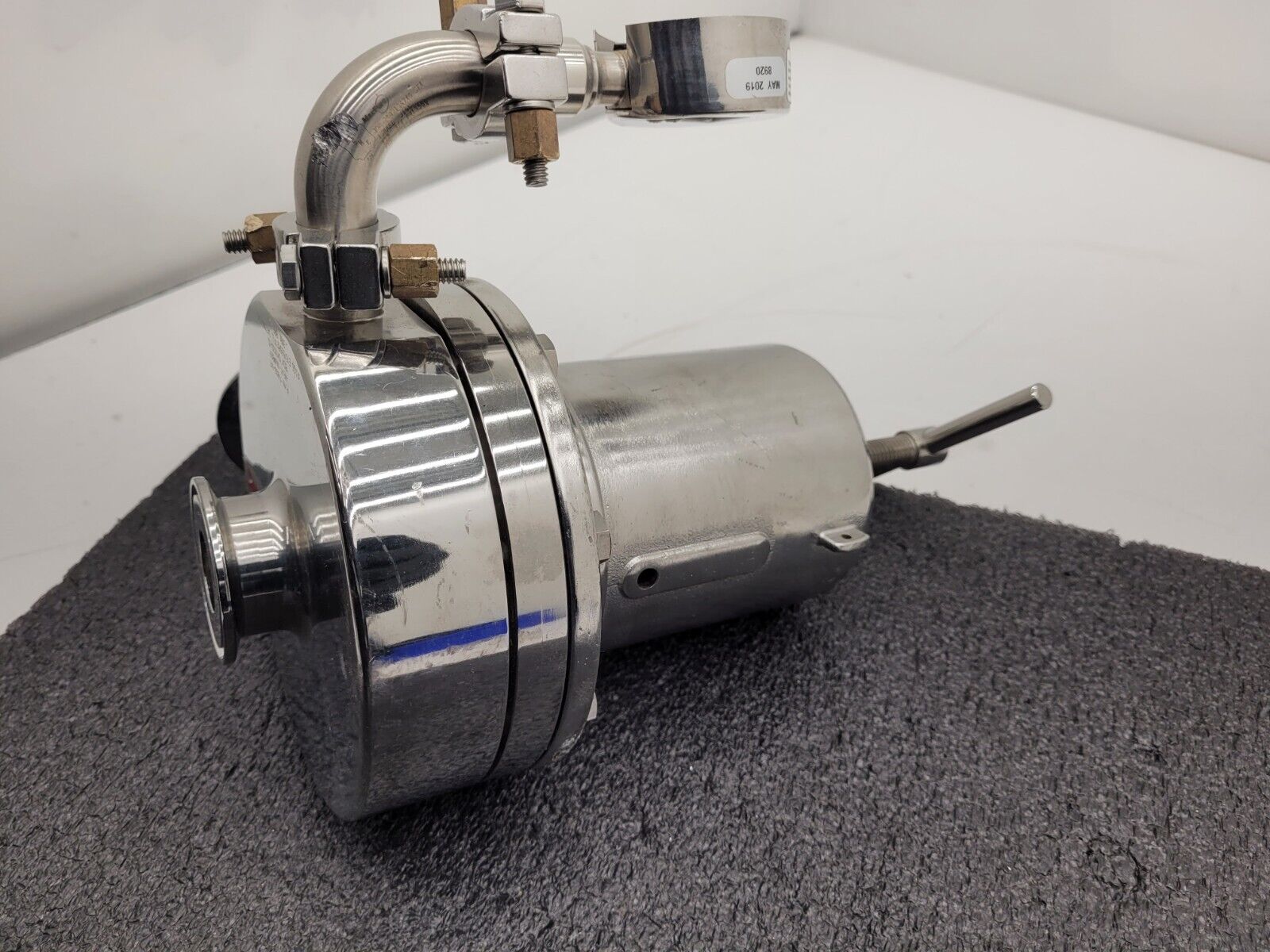 2" Sanitary Fitting 316L Stainless 100PSI Liquid Pressure Regulator 17806-147 B