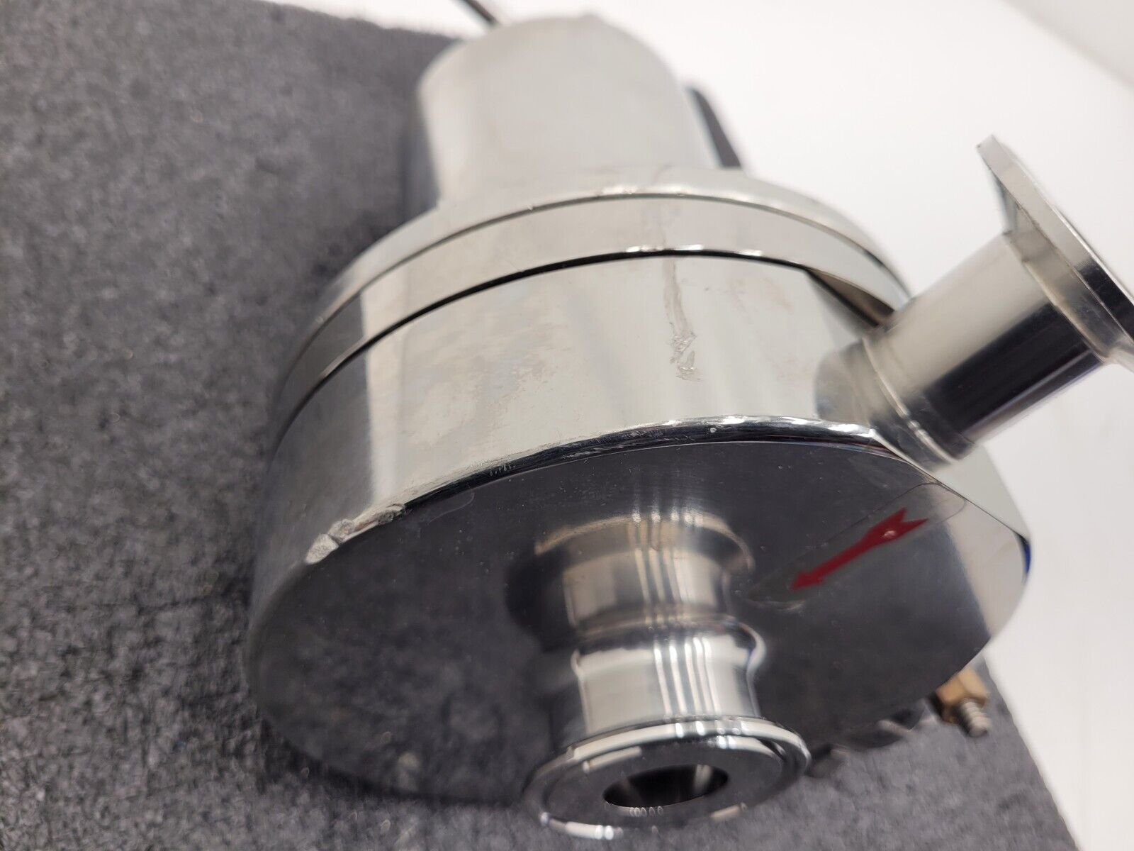 2" Sanitary Fitting 316L Stainless 100PSI Liquid Pressure Regulator 17806-147 B