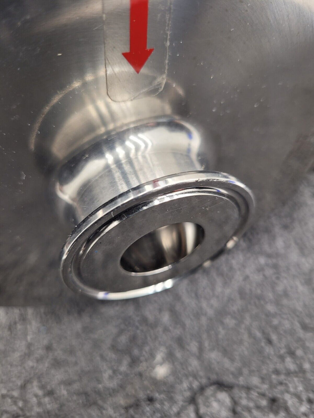 2" Sanitary Fitting 316L Stainless 100PSI Liquid Pressure Regulator 17806-147 B