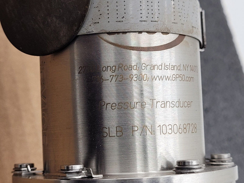 GP50 Pressure Transducer 370GIDSDDK-A349 20K PSI H20 Water Service