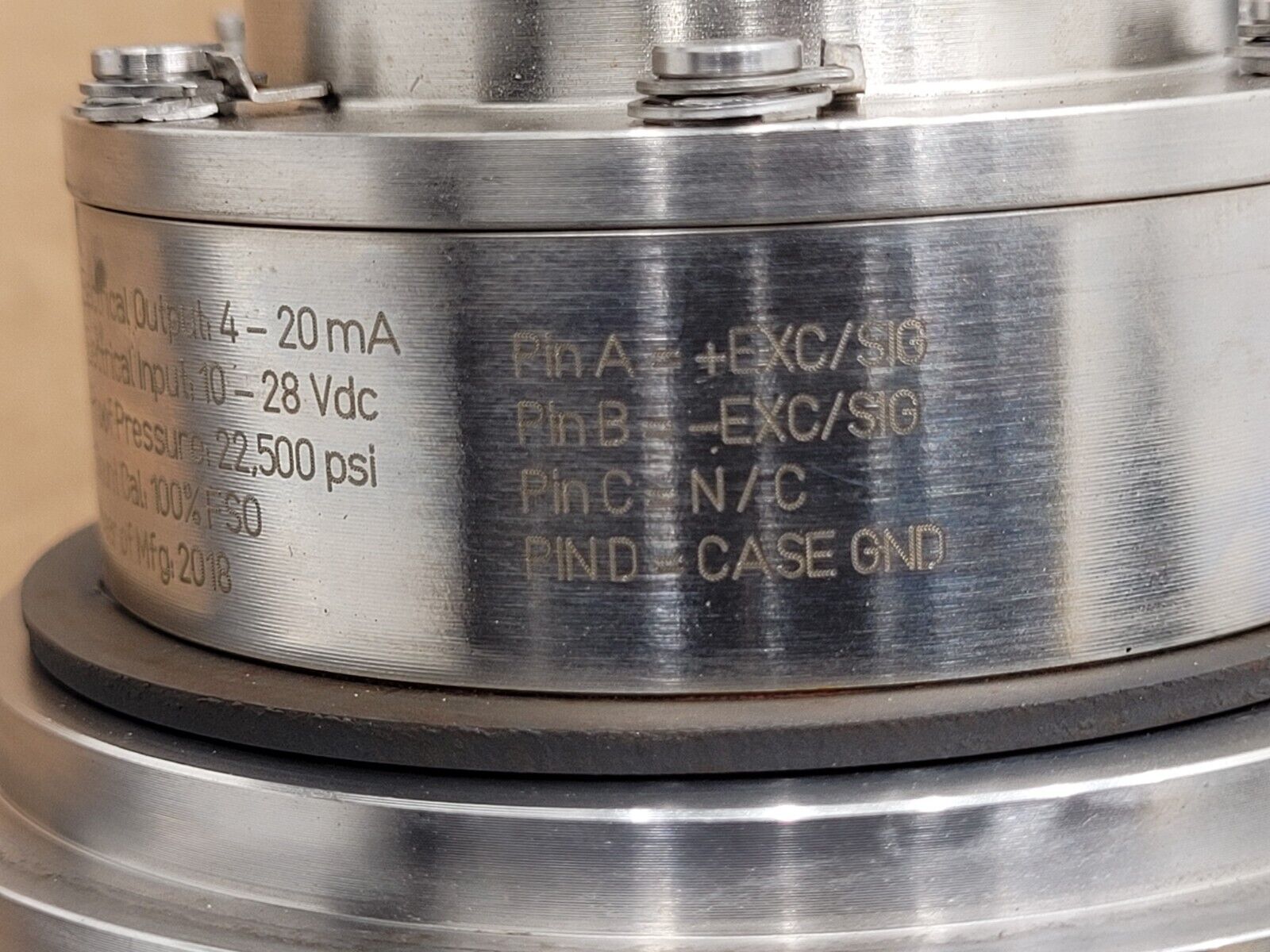 GP50 Pressure Transducer 370GIDSDDK-A349 20K PSI H20 Water Service