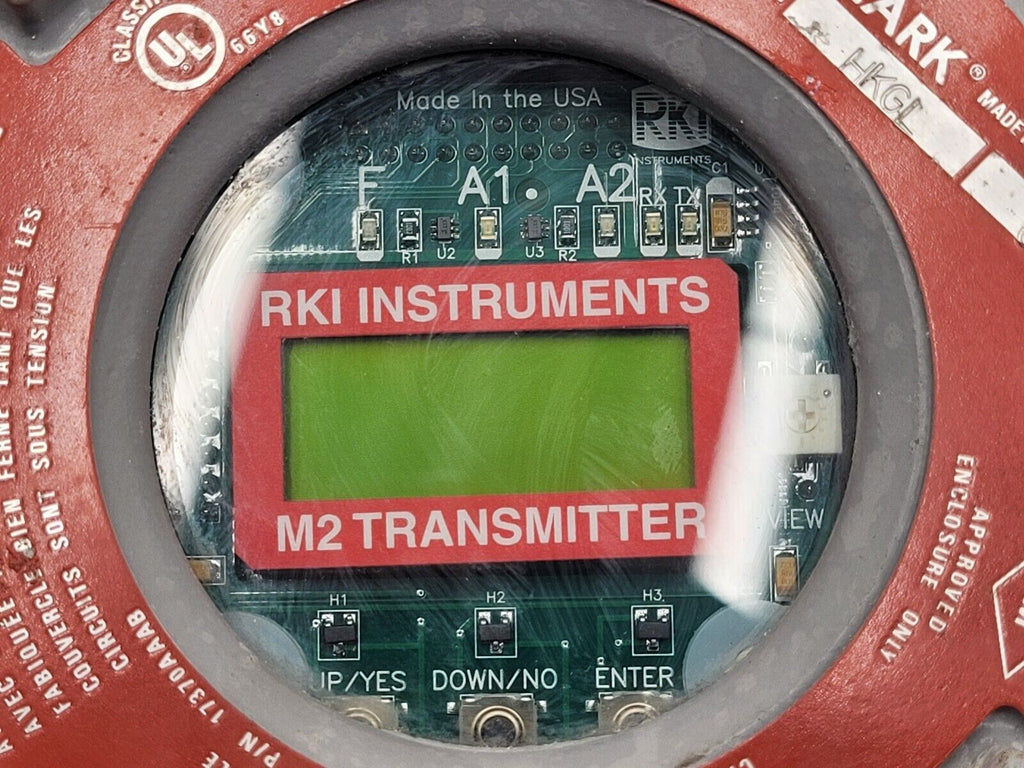 RKI Instruments M2 Transmitter with Hubbell Killark HKGL 0611