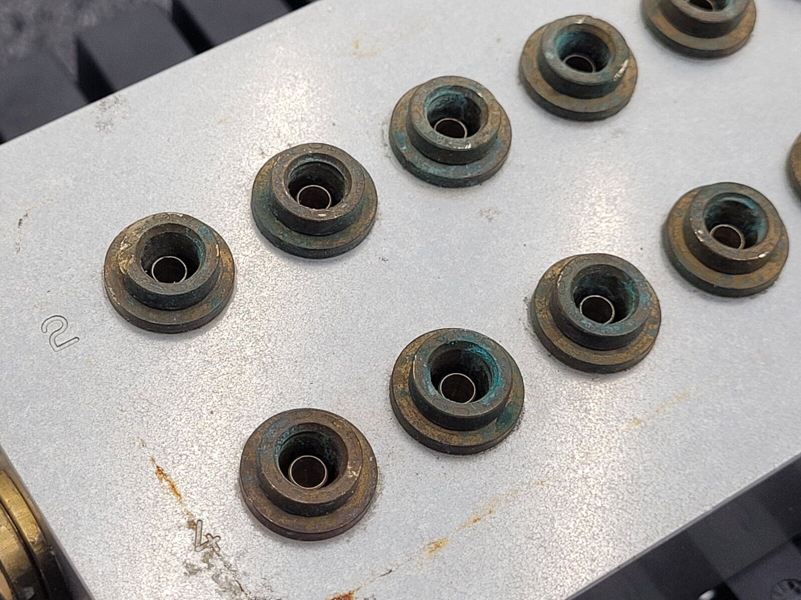 BOSCH Rexroth R424B03415 Pnuematic Solenoid 8x Valve Block Stack Unit A