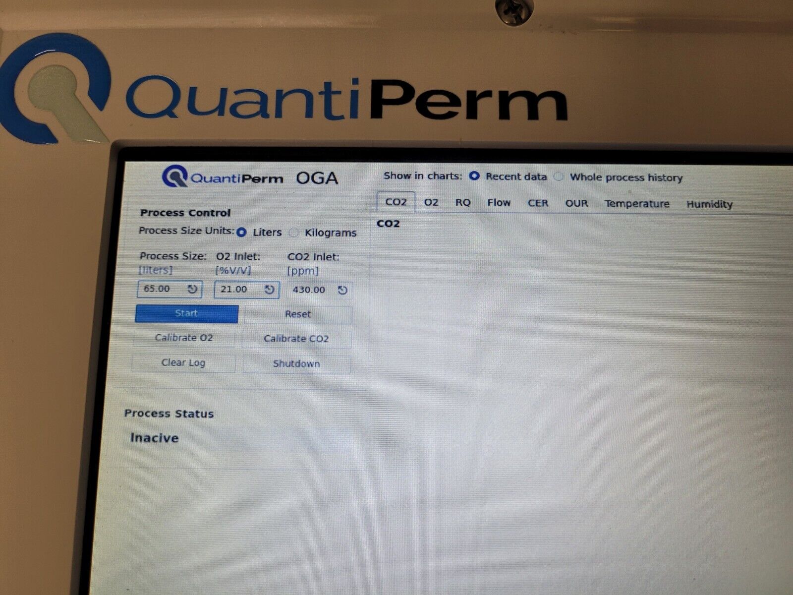 QuantiPerm OGA Off Gas Analyzer System for Labs Micro Brewery OGAxx CO2 O2 Etc.