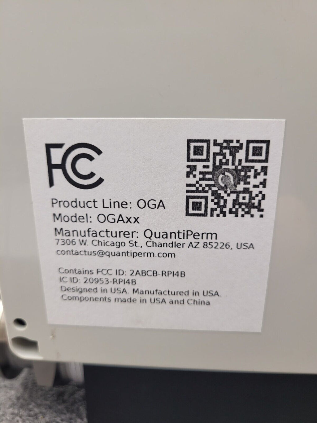 QuantiPerm OGA Off Gas Analyzer System for Labs Micro Brewery OGAxx CO2 O2 Etc.