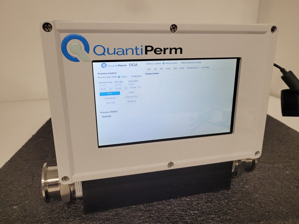 QuantiPerm OGA Off Gas Analyzer System for Labs Micro Brewery OGAxx CO2 O2 Etc.