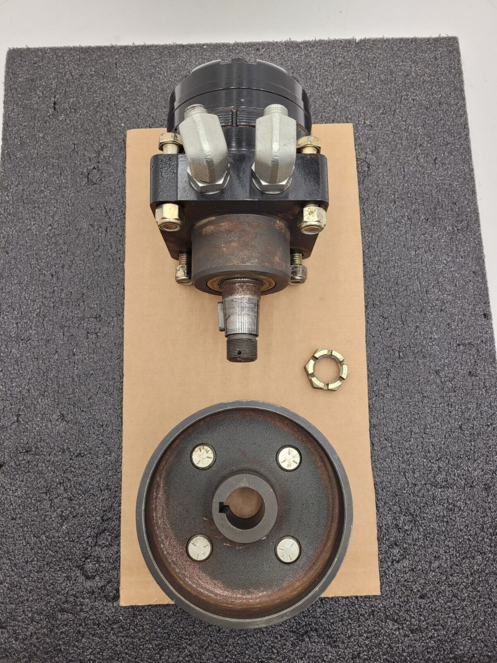 Dynamic Fluid Components BMER-2-200-WS-T4-S-R Hydraulic Wheel Motor 11.96 cu in