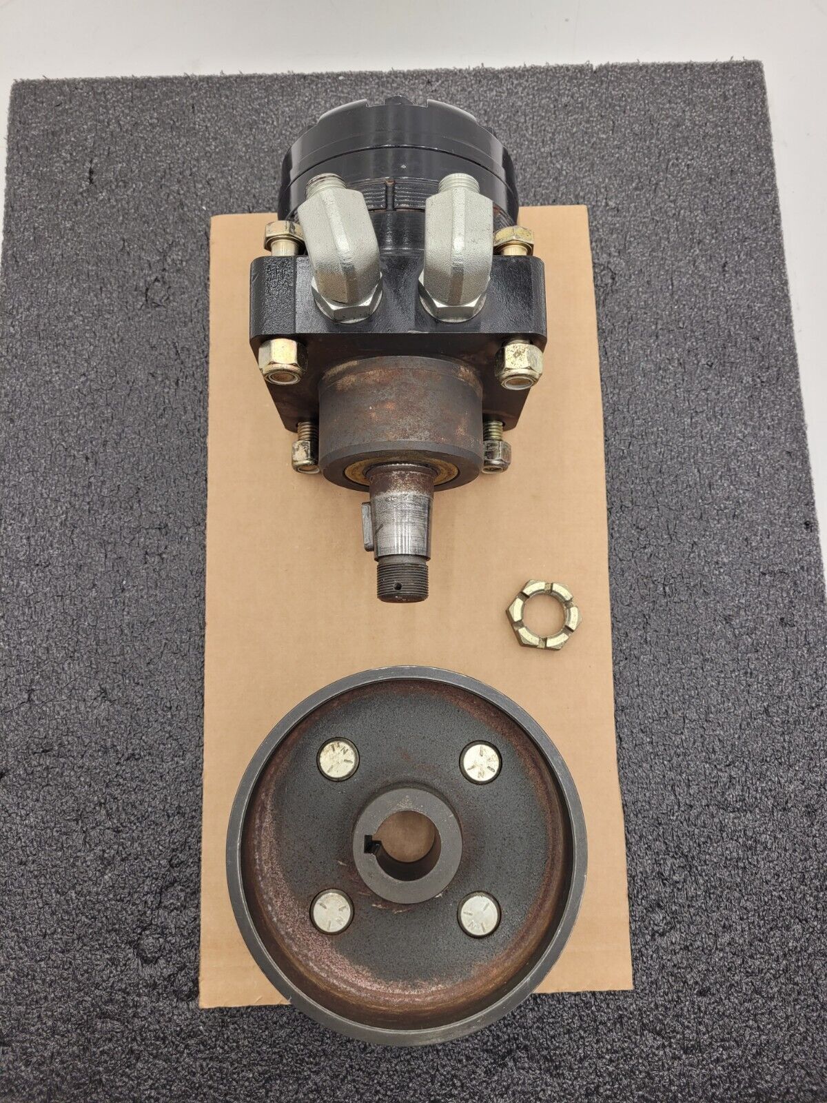 Dynamic Fluid Components BMER-2-200-WS-T4-S-R Hydraulic Wheel Motor 11.96 cu in