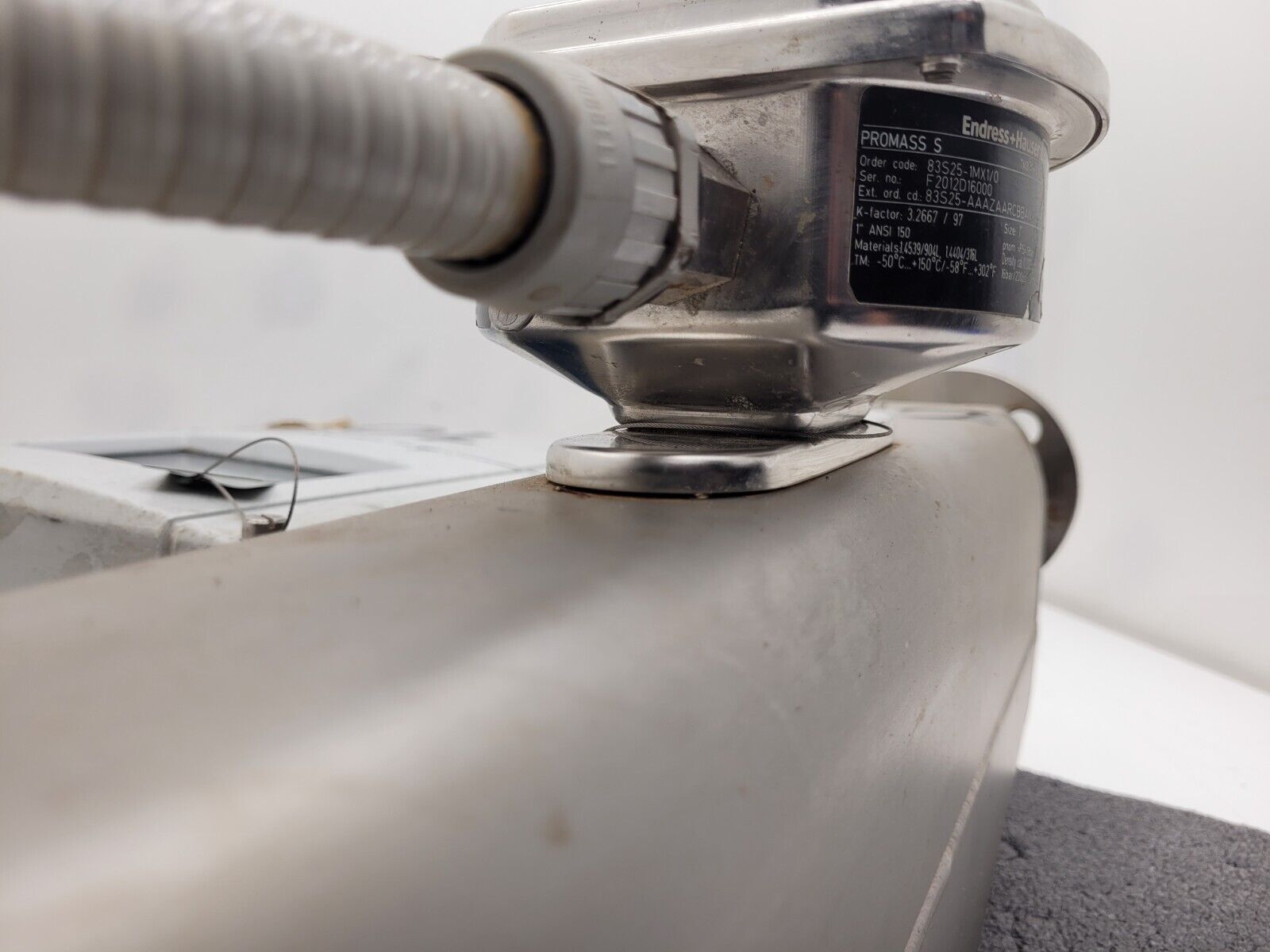 Endress+Hauser PROMASS S Mass Flowmeter 83S25-1MX1/0 Flow Controller +XMTR B