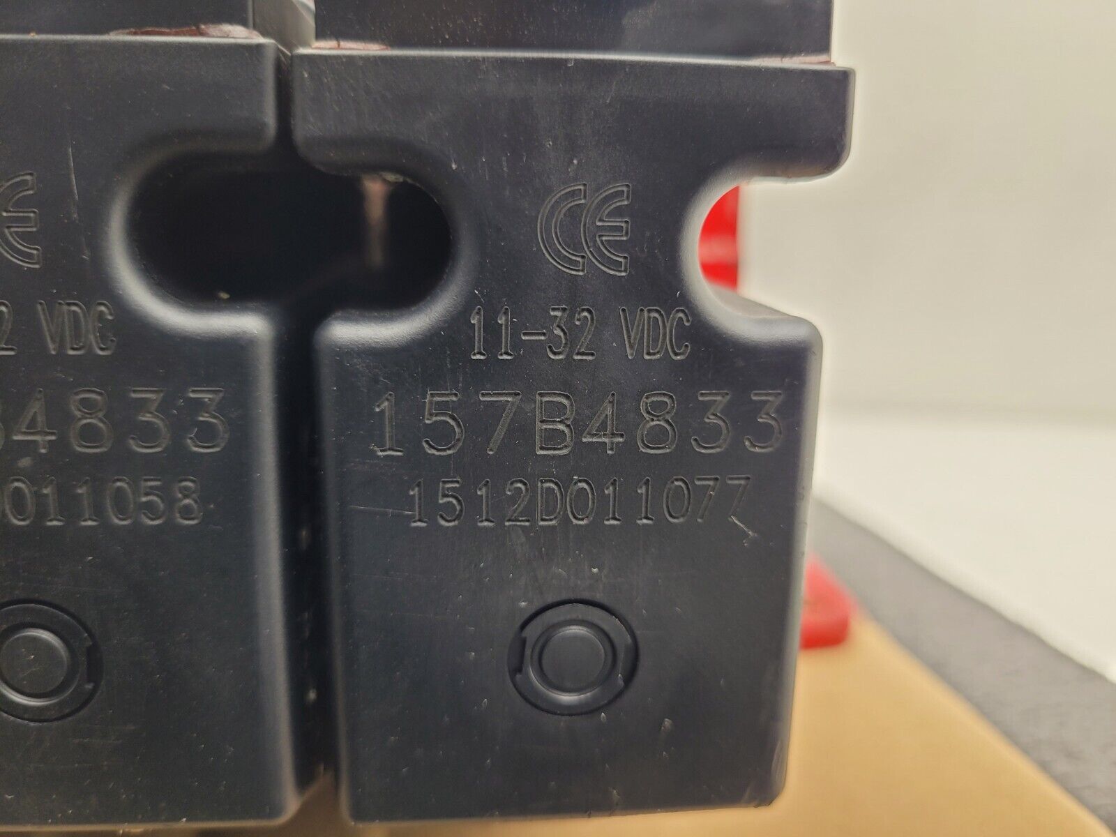 Norcan Proportional 6x Valve Block with Solenoid Controls Manual Lever Override