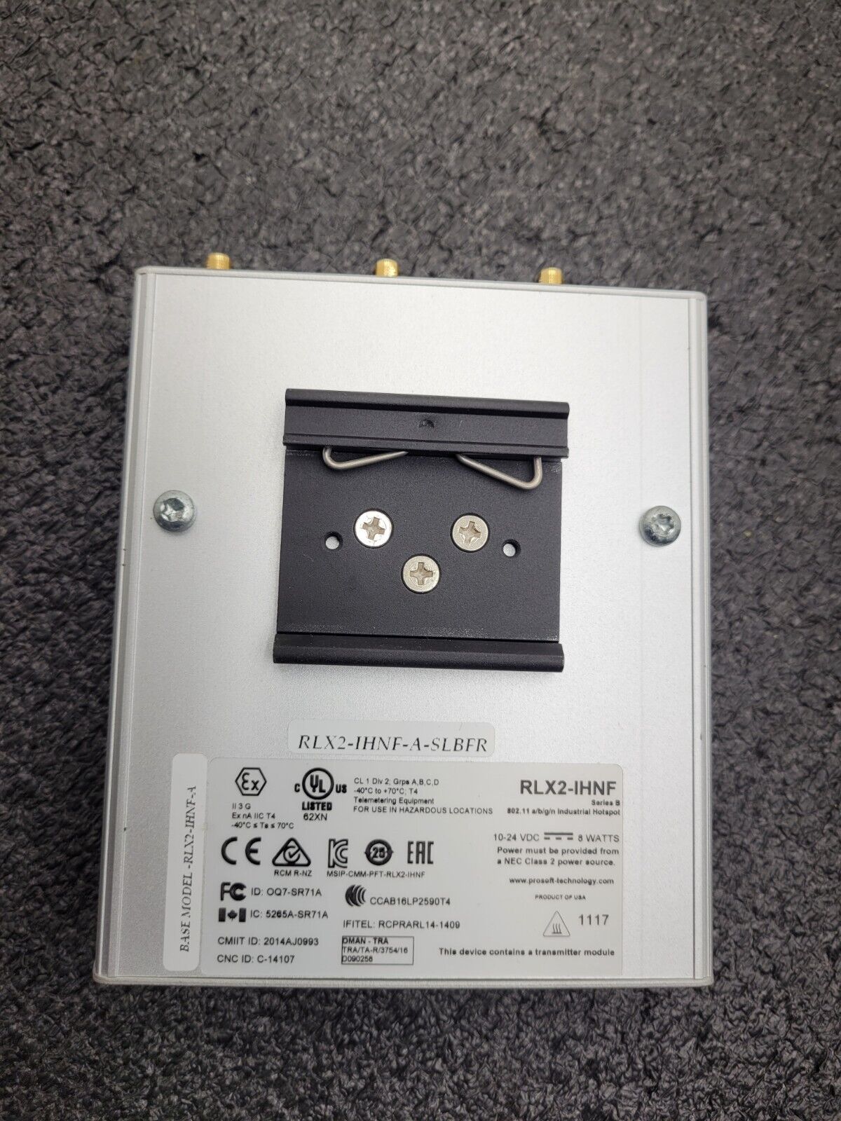 ProSoft Technology RadioLinx RLX2-IHNF 802.11abgn Fast Industrial Hotspot Tested