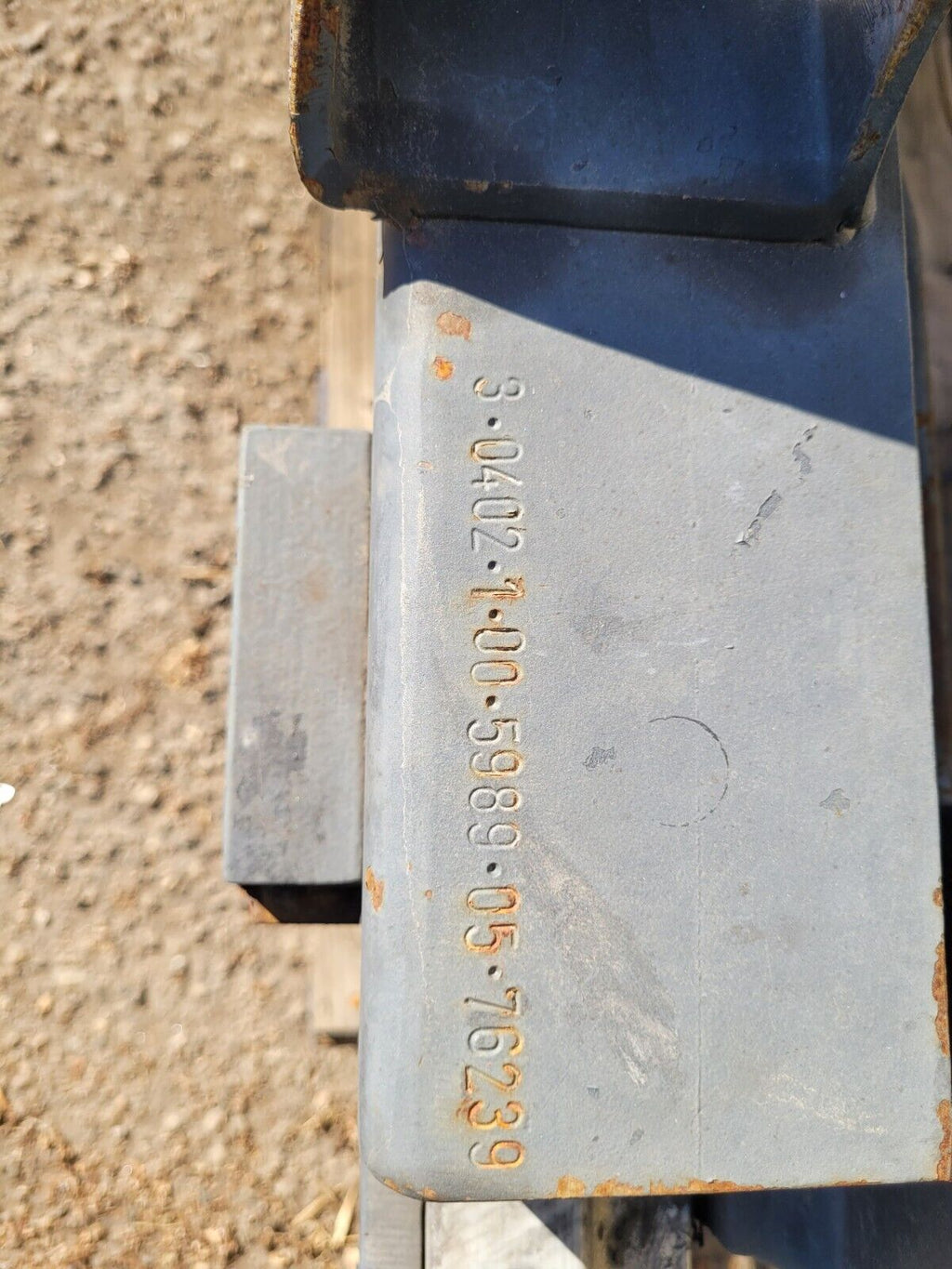 Meyer 1 Ton Forklift Bale Carton Clamp Attachment 3-0402-1 Class 2 Carriage