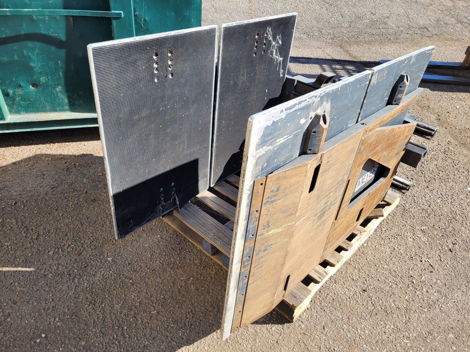 Meyer 1 Ton Forklift Bale Carton Clamp Attachment 3-0402-1 Class 2 Carriage
