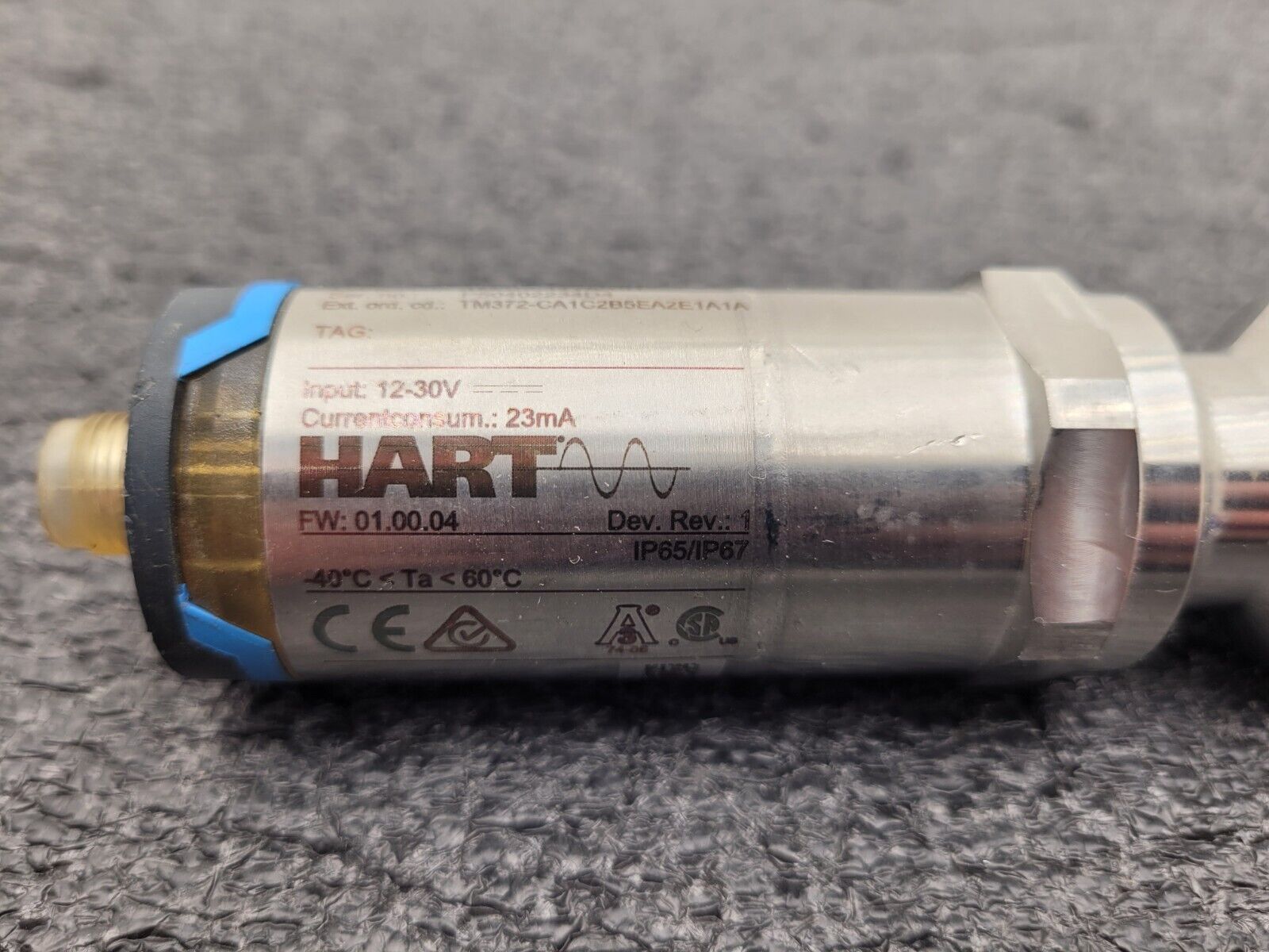 Endress & Hauser TM372-17V8/101 TM372-CA1C2B5EA2E1A Temperature Sensor TrustSens