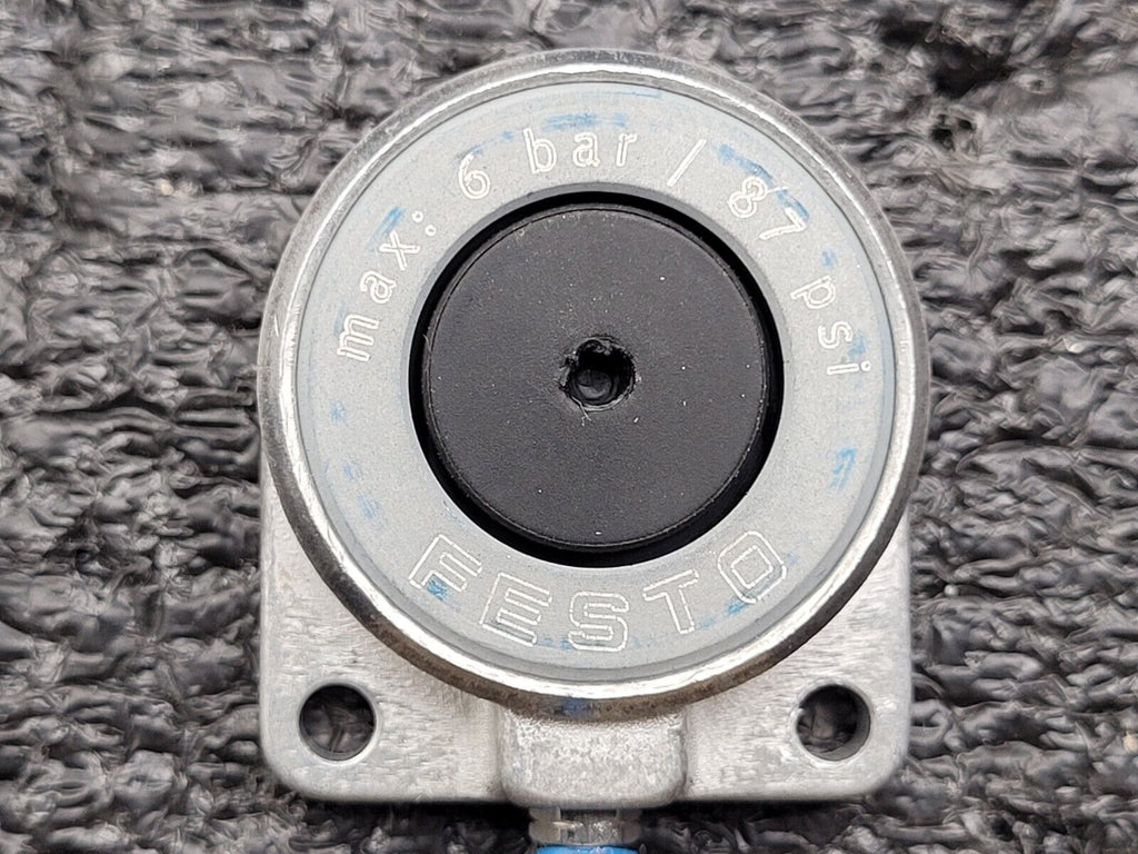 Lot 8x FESTO EV-16-4 150682 Single Acting Clamping Cylinder 4mm Stroke +Sensors